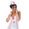 DARING Intimates Tenue Infirmière sexy Hot Nurse 4 pièces